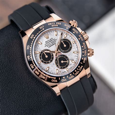 rolex daytona chronograph rose gold|rolex rose gold daytona review.